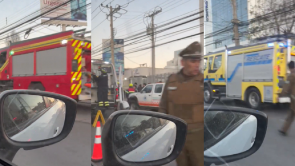 Evacúan clínica de Quilpué por "niveles alterados de sustancias químicas"
