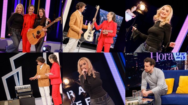 Hora 25 en NTV: Colección de instrumentos musicales, Coros Ciudadanos y la música de Shirel
