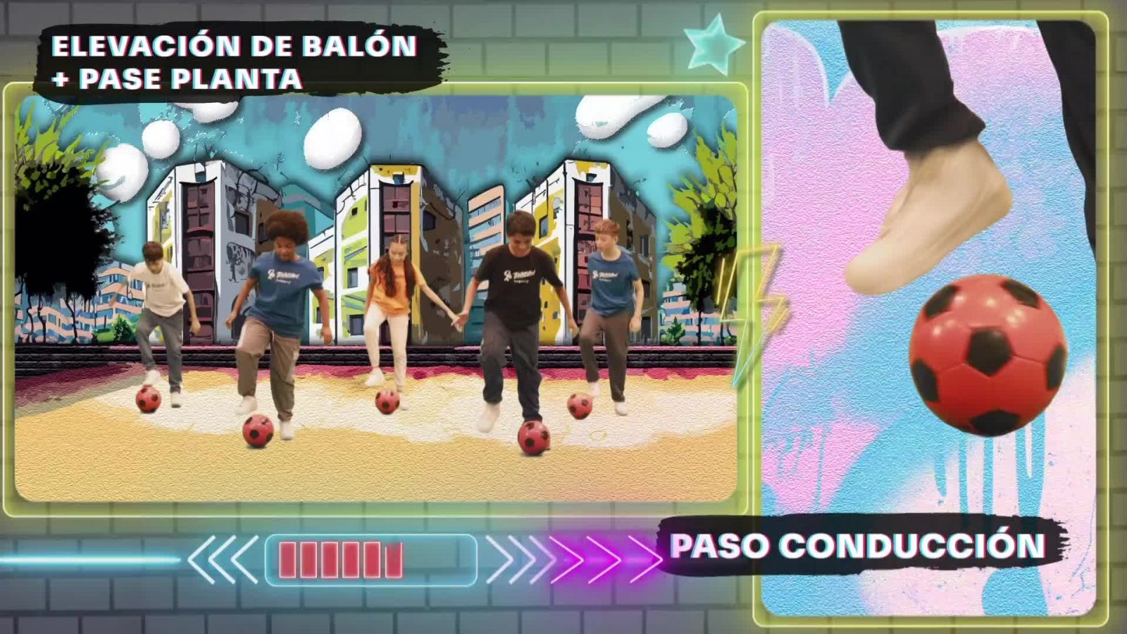 Baila Fútbol Kids en NTV: Nos invitan a improvisar entretenidos pasos
