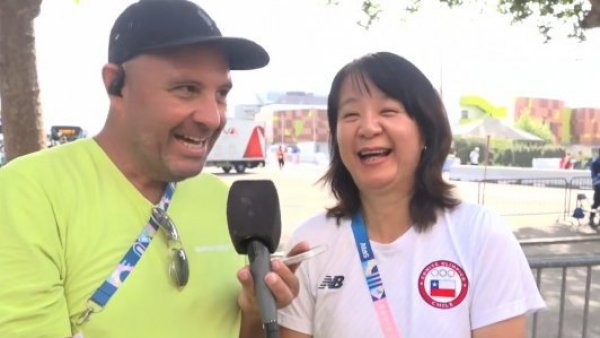 "¡Ven pa acá!": La anécdota que reveló Tania Zeng durante la inauguración de París 2024