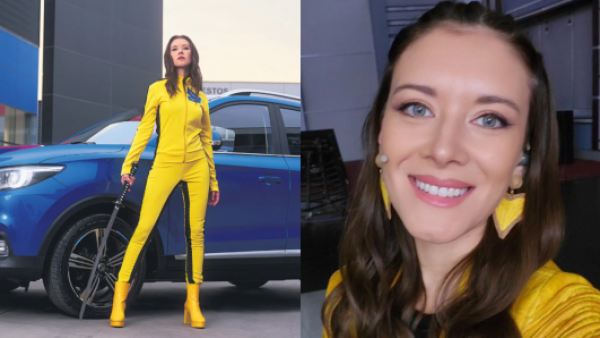Al estilo Kill Bill: Carla Jara protagoniza campaña como Uma Thurman