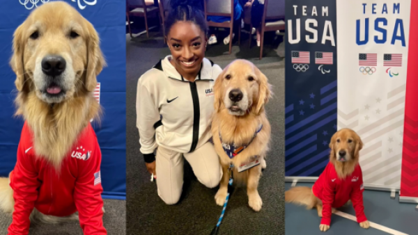 Conoce a Beacon, el terapeuta que apoya a Simone Biles y al equipo olímpico de EE.UU.
