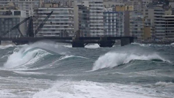 Borde costero en alerta por marejadas: podrían ser las más intensas en 5 años