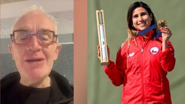 Porque en TVN sabemos de deportes: La emoción de Pedro Carcuro por el oro de Fran Crovetto
