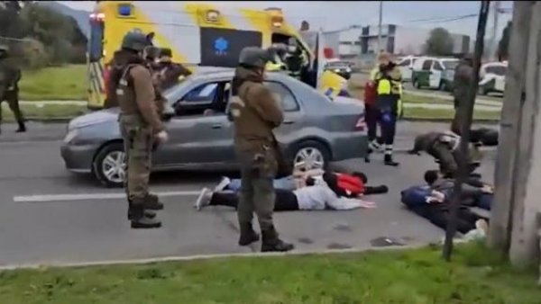 Impactantes registros: Así fue la mortal balacera en San Bernardo
