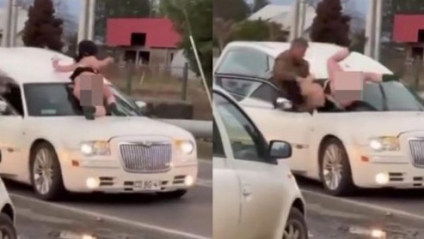 Vuelco en historia de mujer semidesnuda que subió a carroza fúnebre
