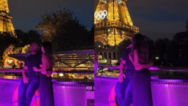 Yasmani Acosta protagoniza romántica cena con su pareja
