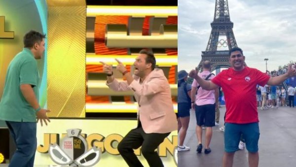 ¡De "Ahora Caigo" a París 2024! Ganador viajó a los Juegos Olímpicos gracias a premio del programa