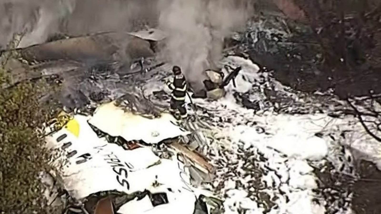 Accidente. Avión Estrellado. Tragedia Aérea en Brasil.