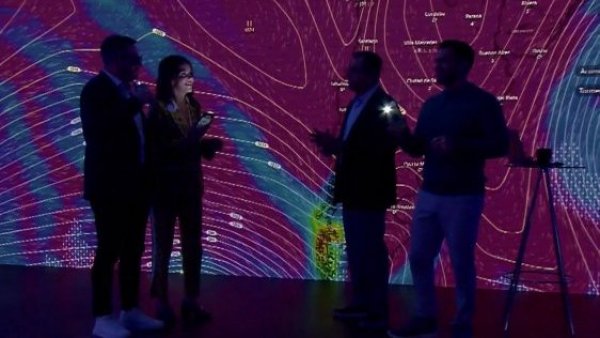 ¡Se nos cortó la luz en el estudio del "Buenos Días a Todos"!
