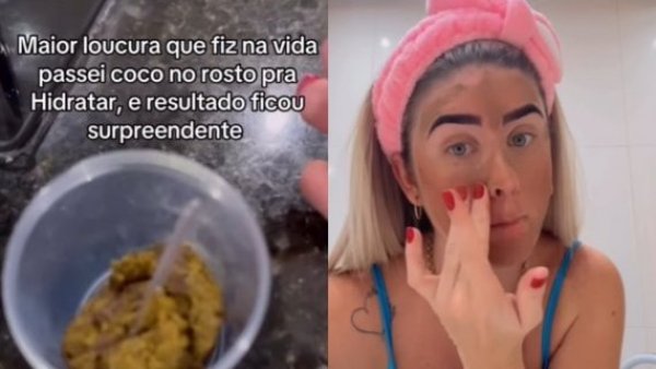 "El resultado es sorprendente": Influencer se hace viral en TikTok por crear una "mascarilla fecal"