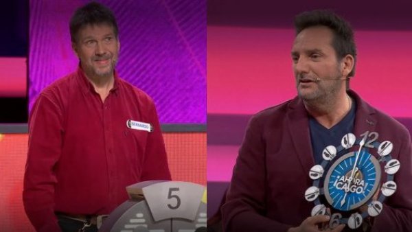 <p>Daniel Fuenzalida. Ahora Caigo. </p>Un reloj artesanal: mira los detalles del valioso regalo que participante le dio a Daniel Fuenzalida
