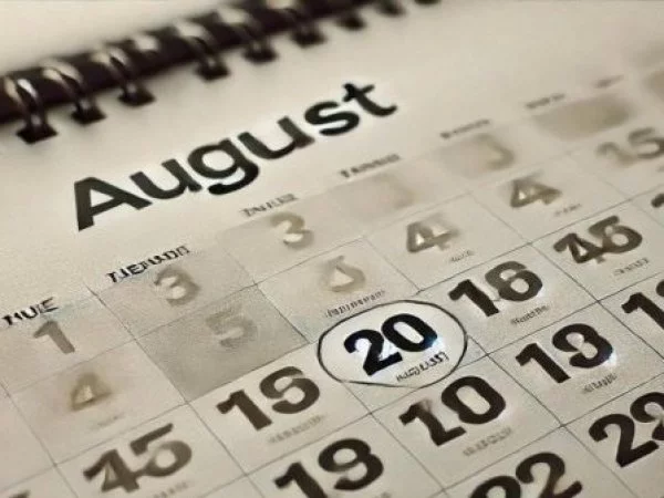 Feriados Chile 2024. Calendario. Agosto.