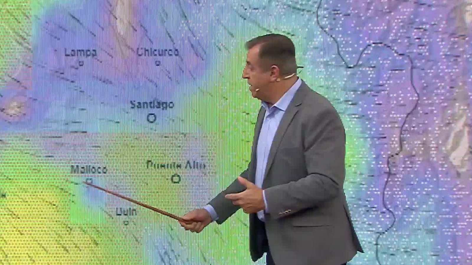 Actualización de Iván Torres: ¿A qué hora comenzará a llover en Santiago?

