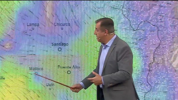 Actualización de Iván Torres: ¿A qué hora comenzará a llover en Santiago?