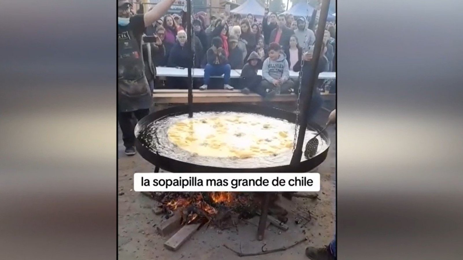 San Vicente de Tagua Tagua se luce con la sopaipilla más grande de Chile
