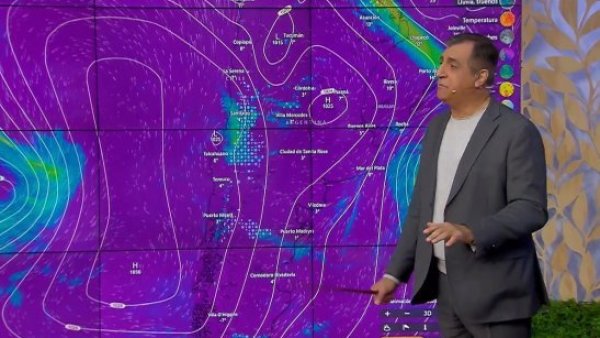 ¿Qué traerá el nuevo núcleo en altura para la próxima semana?
