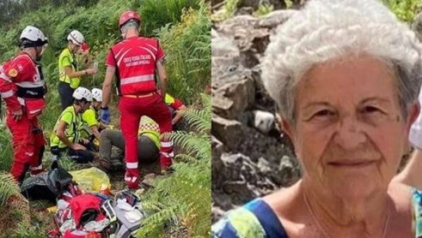 Estuvo cuatro días: anciana de 88 años sobrevive tras permanecer en un bosque en Italia