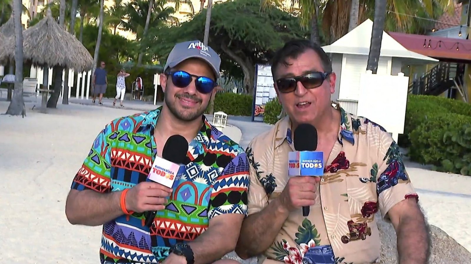 La ruta meteorológica de Iván Torres y Simón Oliveros en Aruba
