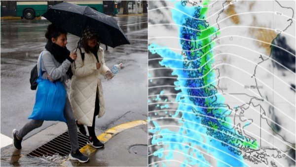 <p>Meteorología. Lluvias. Meteored. </p>