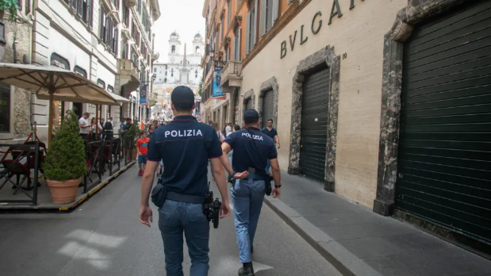 Policía italiana.