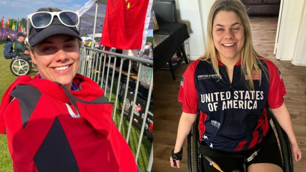 <p>Tracy Otto. </p>"Me dejó en silla de ruedas y sin un ojo": joven atacada por su exnovio participará en los Juegos Paralímpicos de París

