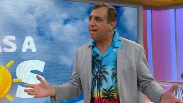 Iván Torres regresó de su viaje a Aruba con un día nublado
