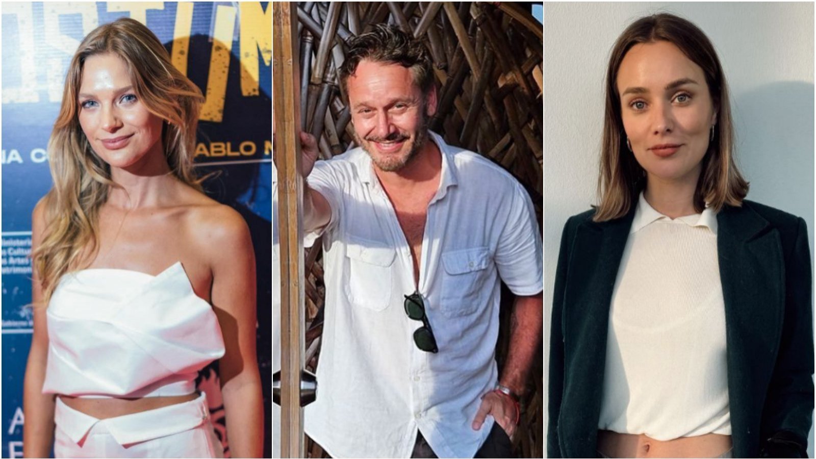 Mayte Rodríguez. Kika Silva. Benjamín Vicuña.