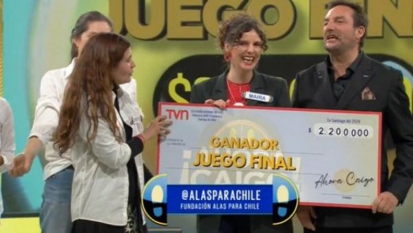 ¡Maira Bodenhöfer gana $2.200.000 para su fundación!
