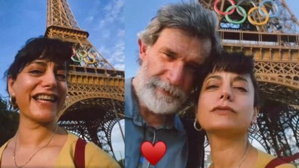 <p>Daniela Lhorente. Pancho Melo. </p>Desde París y con Pancho Melo: Daniela Lhorente revive a su icónico personaje de "El Circo de las Montini"
