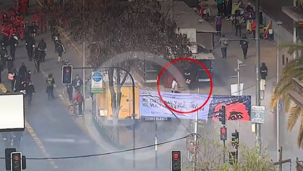 Registros de 24Horas captaron asesinato de joven en Romería
