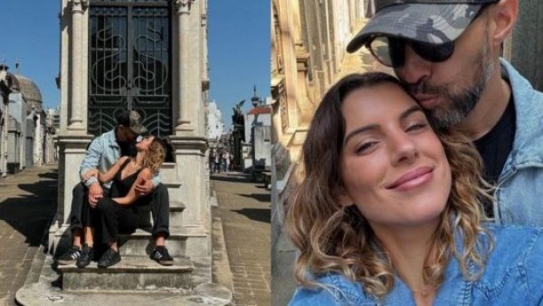 "Bailando en las tumbas": Critican a Maite Orsini y Jorge Valdivia por fotos en cementerio
