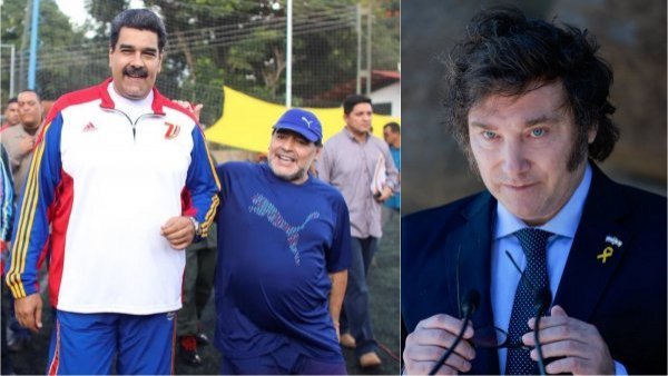 "Jálale las patas a Milei": El mensaje de Maduro al espíritu de Maradona
