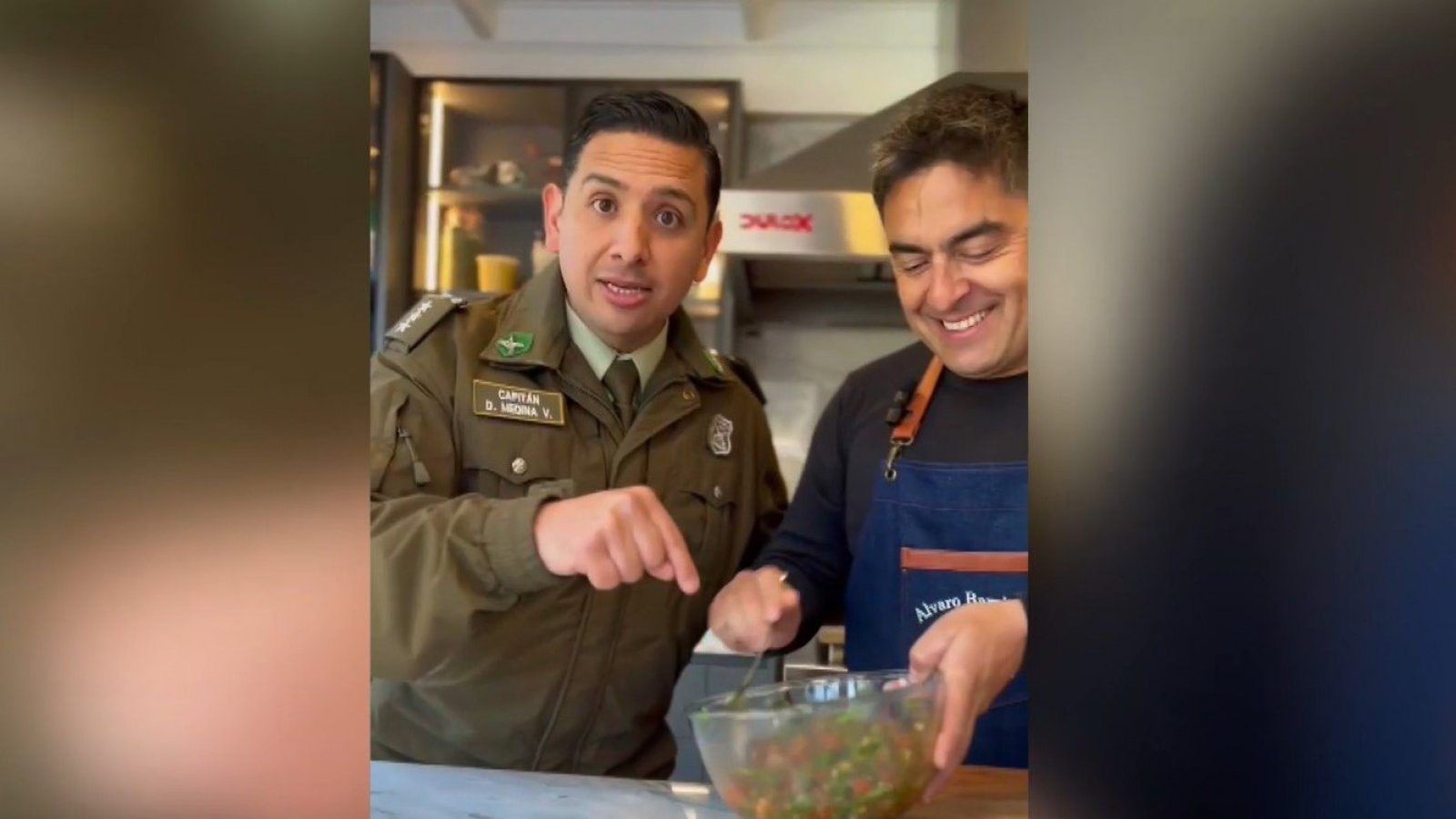 Carabineros y Álvaro Barrientos entregan receta perfecta para tener un 18 seguro
