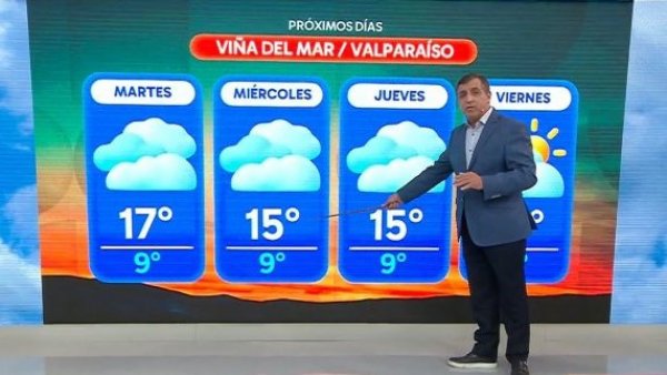 Región por región: Iván Torres y su informe extendido del tiempo para el 18
