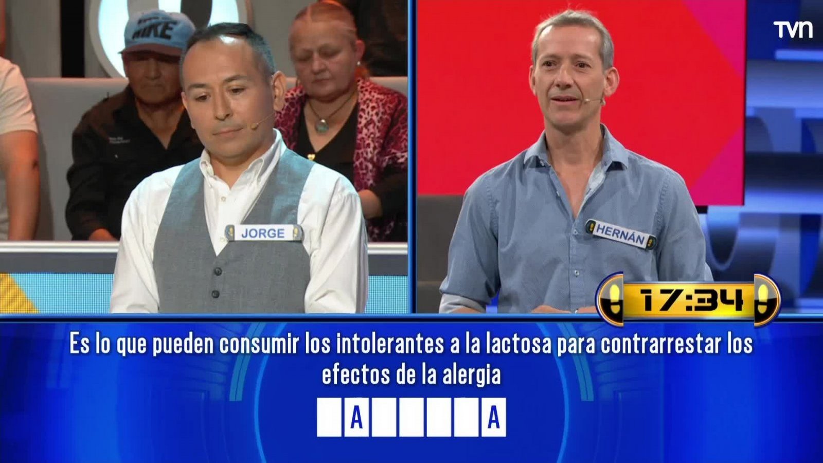 ¡Alta tensión! El reñido enfrentamiento de Jorge y Hernán
