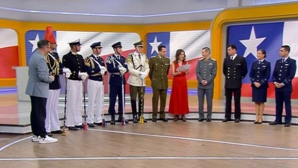 Todo un orgullo: Los Tambores Mayores de la Parada Militar en el "Buenos Días a Todos"
