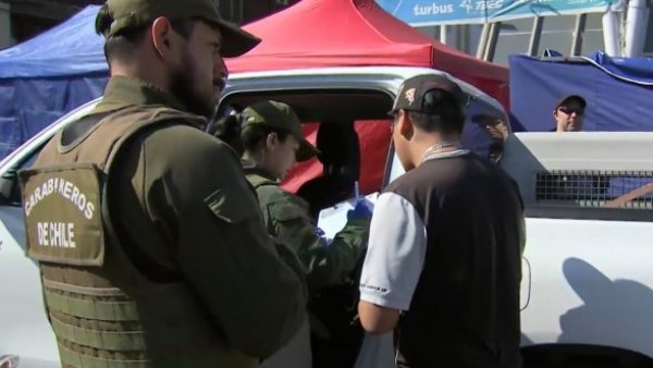 Fiscalización termina con detenidos por estado de ebriedad y droga
