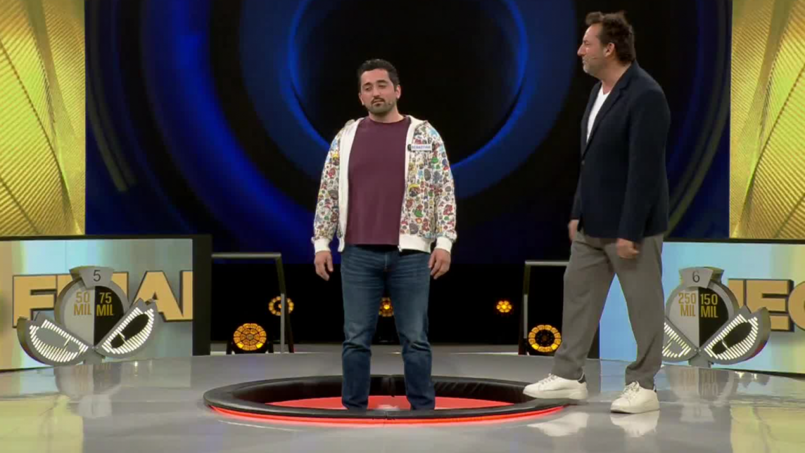 "El participante más malo que hemos tenido": Sebastián no ganó el juego final.
