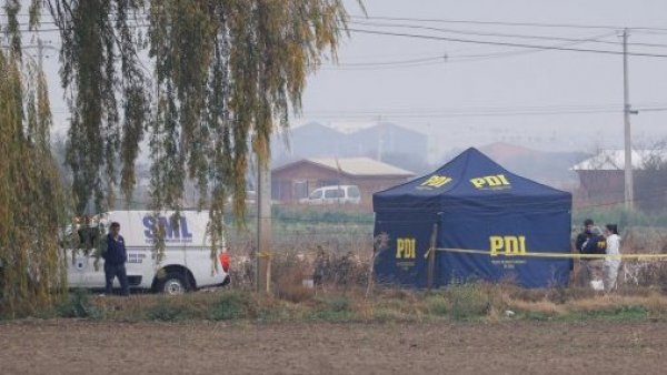 Nuevo homicidio en RM: hallan cadáver de sexo masculino en Curacaví
