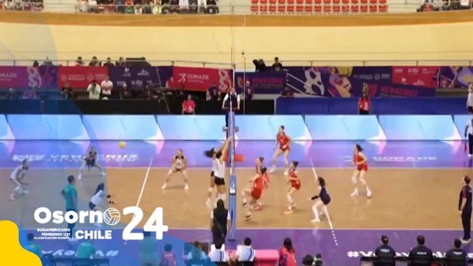 TVN transmitirá el Sudamericano de Vóleibol Femenino este domingo
