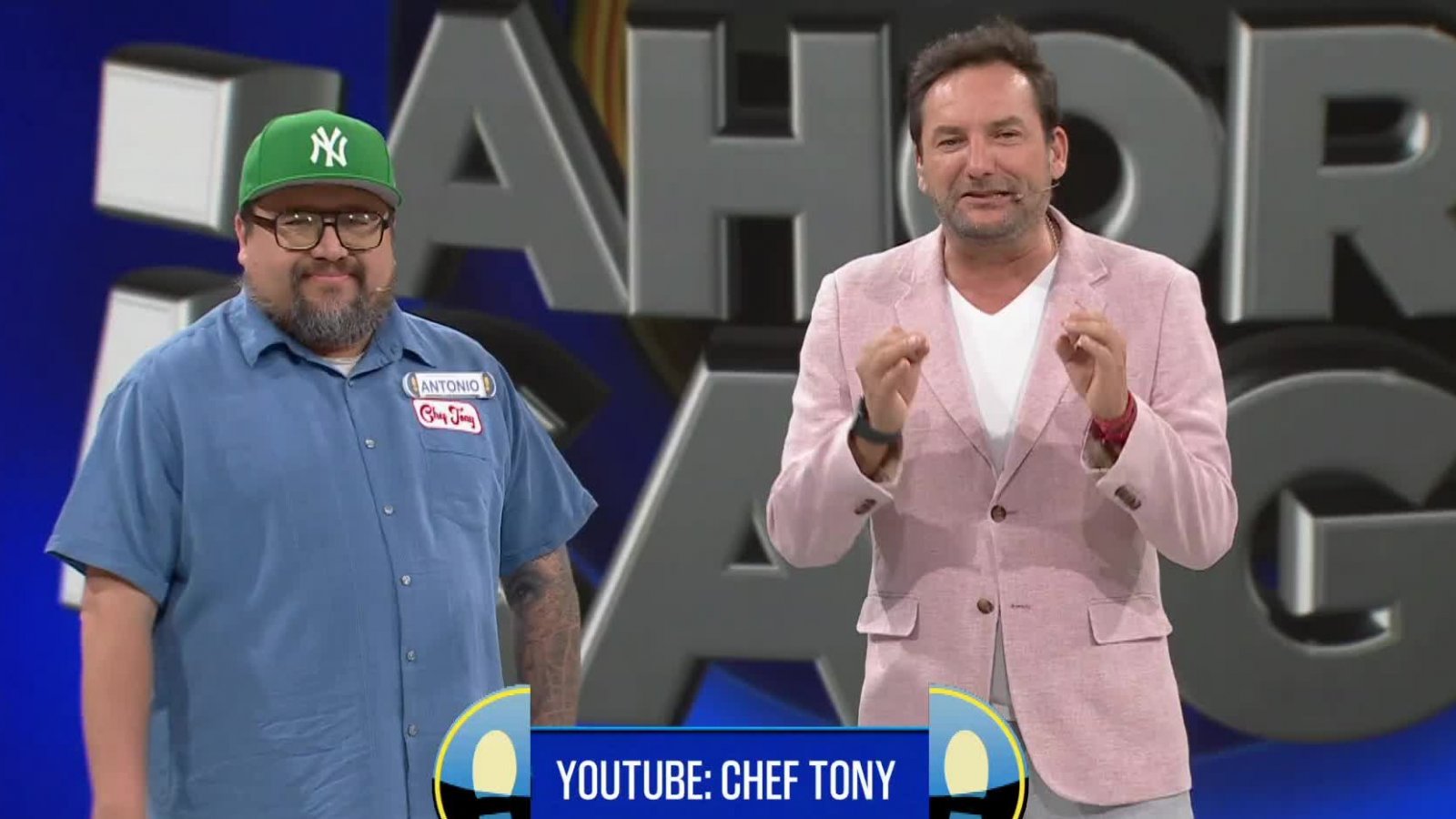 El "Chef Tony" es el primer líder de Ahora Caigo
