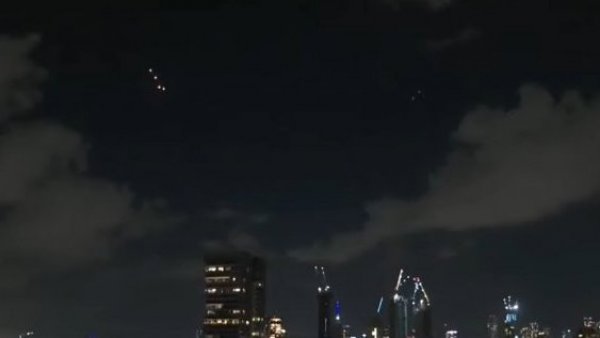 Israel confirma bombardeo "a gran escala" desde Irán
