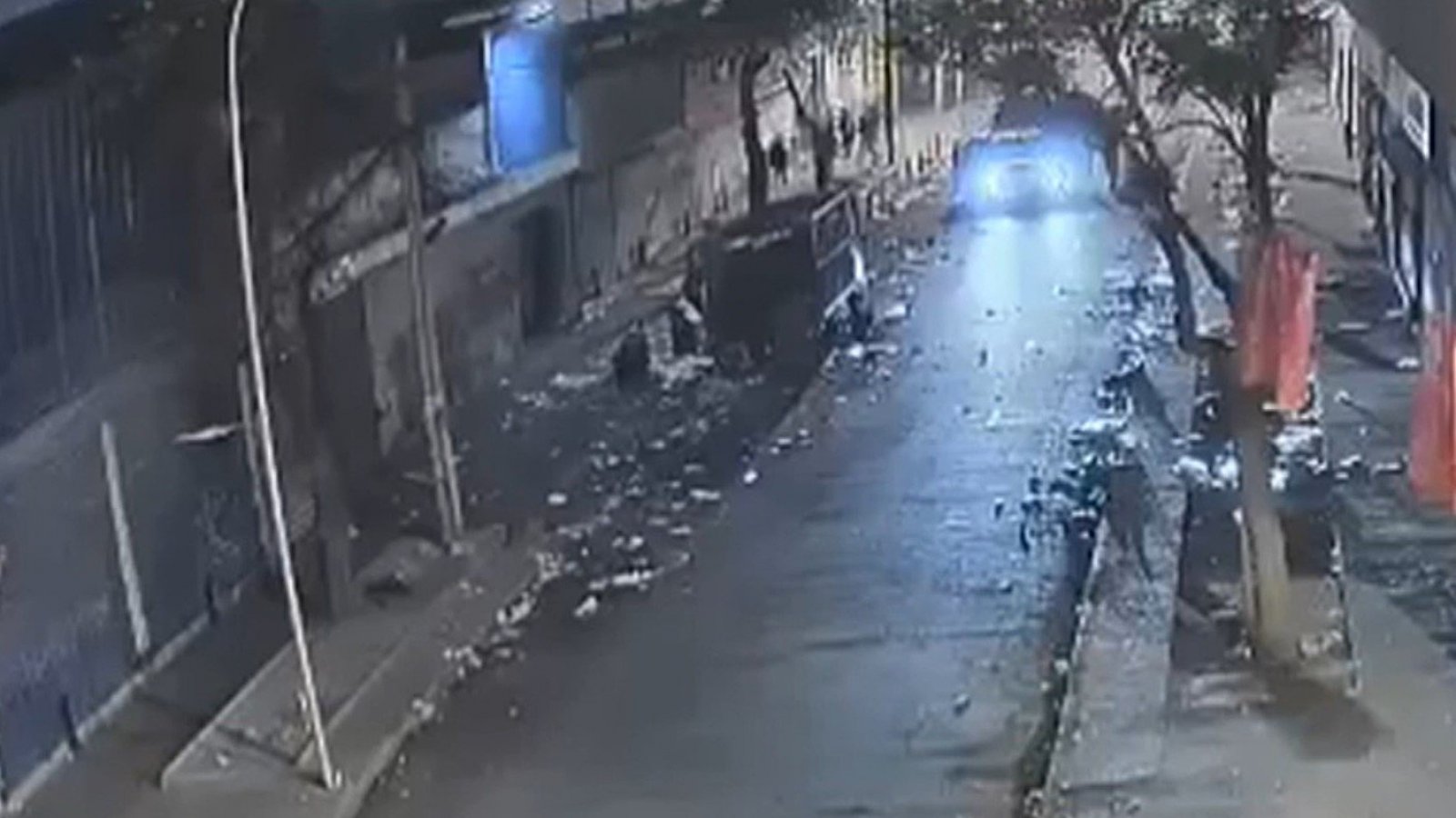 Registro exclusivo: Así fue la explosión de cajero y que provocó el gran incendio en Barrio Meiggs
