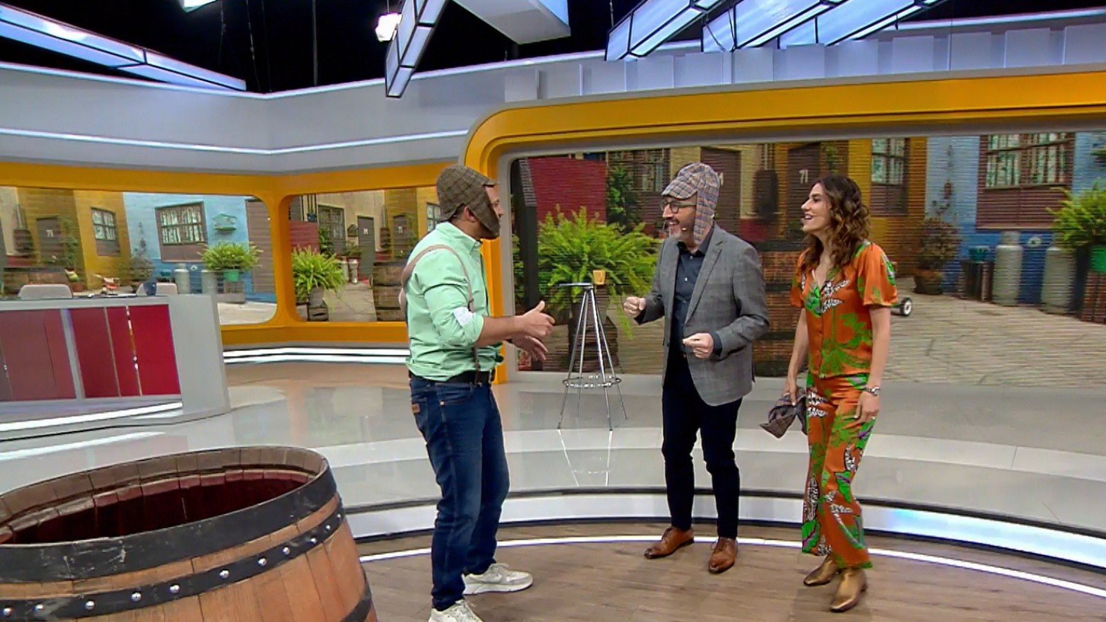 Vuelve el Chavo del 8: Mira la vecindad del "Buenos Días a Todos"
