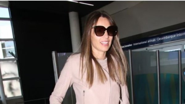<p>Pampita. </p>"Pensé que habíamos aclarado todo": Pampita enfrenta a los medios tras su paso por Chile
