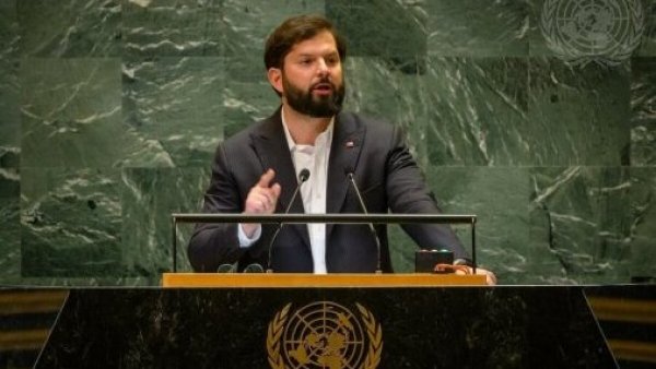 <p>CAE. Gabriel Boric. </p>Presidente Boric presenta el FES, nuevo sistema que pondrá fin al CAE

