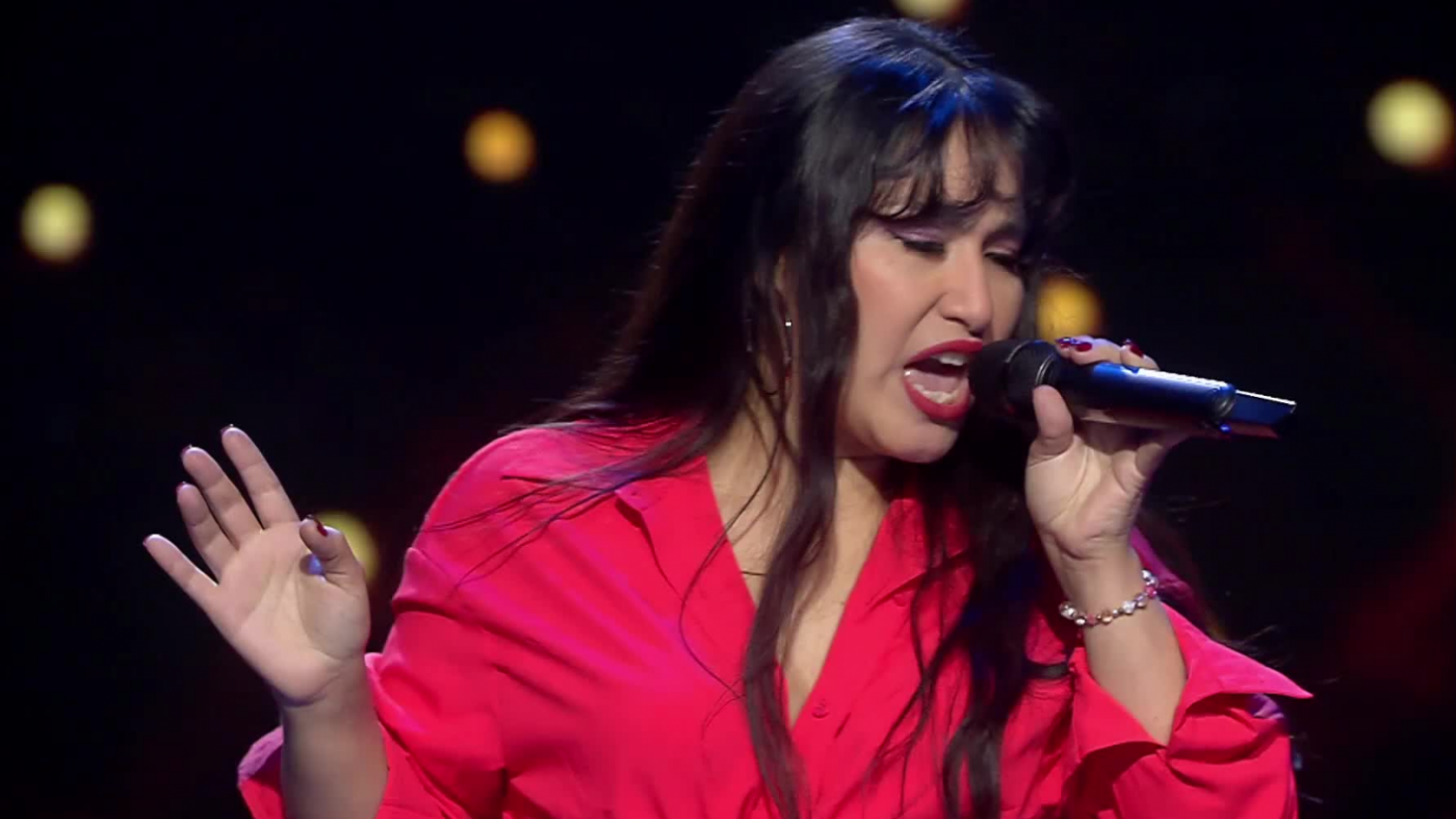 Katya sorprende al jurado por su parecido con Selena Quintanilla
