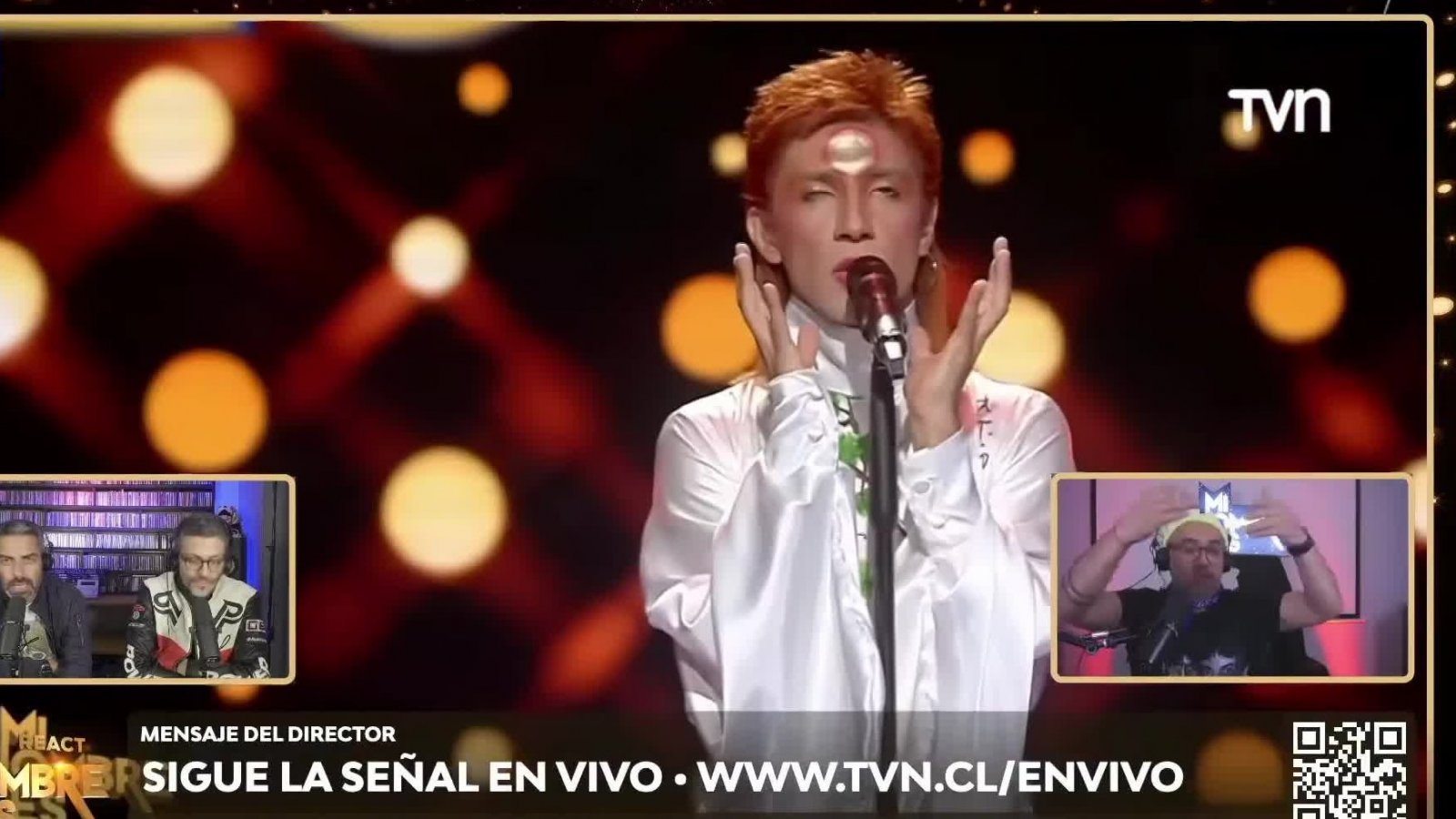 "En buen chileno, la c...": Nuestro react se quedó sin palabras frente al tremendo David Bowie
