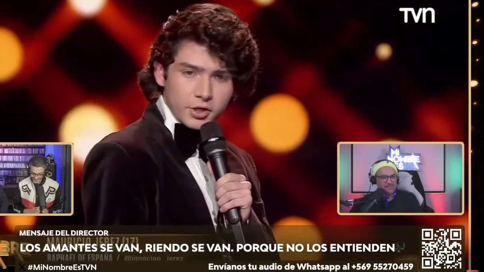 "Le sale natural, de taquito": El react se emocionó con Raphael y "los amantes"

